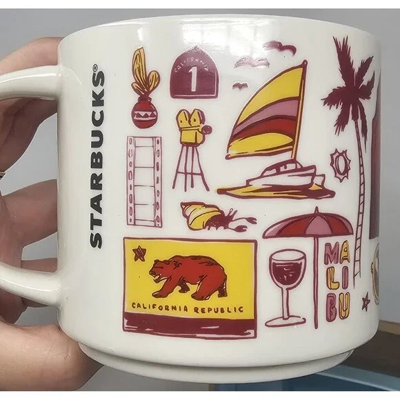 Starbucks California Been There Series 14 oz Mug The Golden State Original Box - Picture 3 of 9